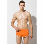 Мужские трусы шорты спортивные  оранжевые SuperBody Orange Shorts