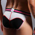  Мужские трусы танга белые HOM Sports Color Therapy Tanga Brief White