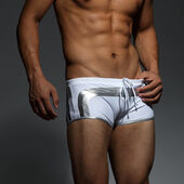 Мужские плавки AQUX White Silver