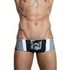 Мужские плавки брифы синие с черным поясом SEOBEAN Swimsuit Blue Black
