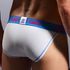  Мужские трусы танга белые HOM Sports Color Therapy Tanga Brief White