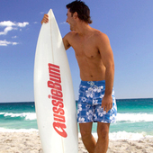  Мужские плавательные шорты Aussiebum Surf Shorts Orchid