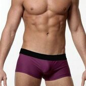  Мужские плавки боксеры бордовые N2N Bodywear Cosmo Sport Trunk Swimwuit