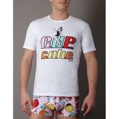 Мужская футболка с короткими втачными рукавами и круглым вырезом горловины Yax Cupcake JDM2333_061