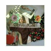 Женские трусы стринги Calvin Klein Women String Brown
