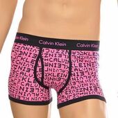  Мужские трусы боксеры Calvin Klein 365  Digital Font Pink